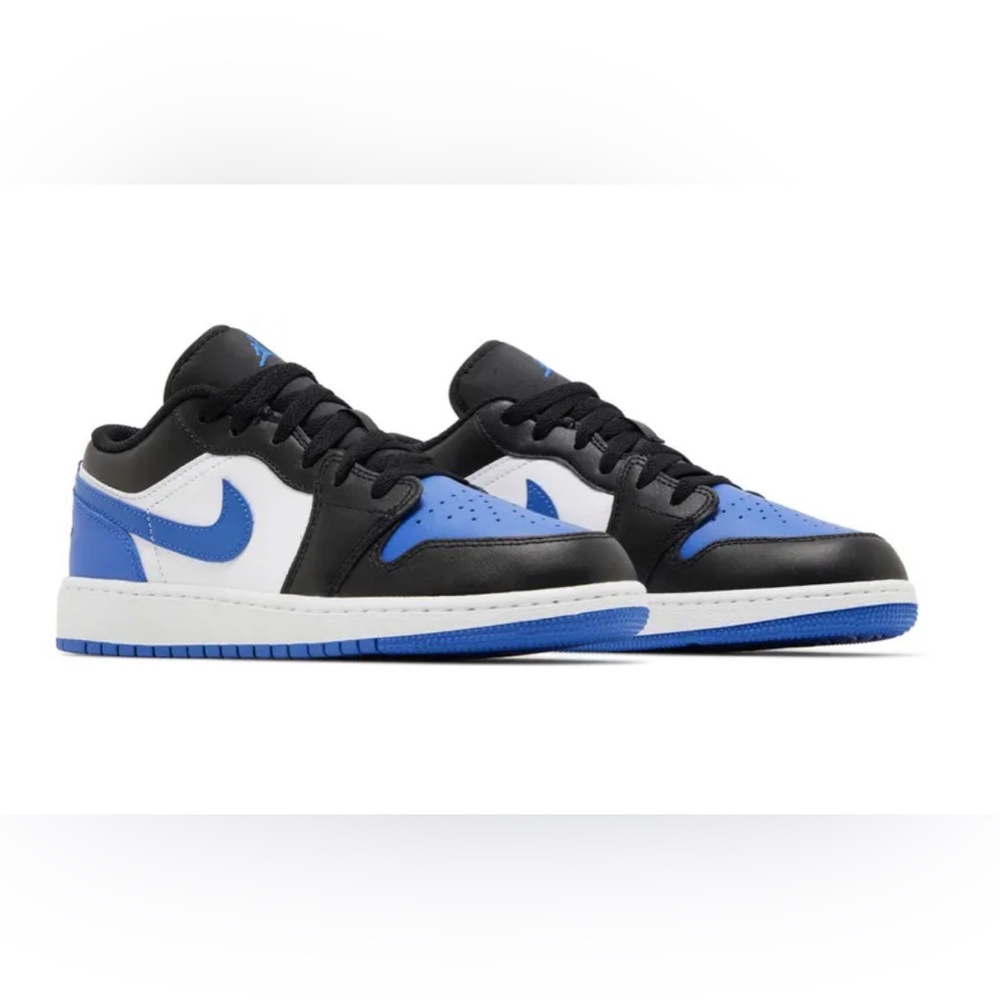 Air Jordan Low White/Royal Blue/Black